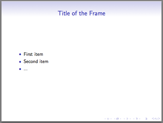 Beamer An Introduction To Latex Presentations Texblog