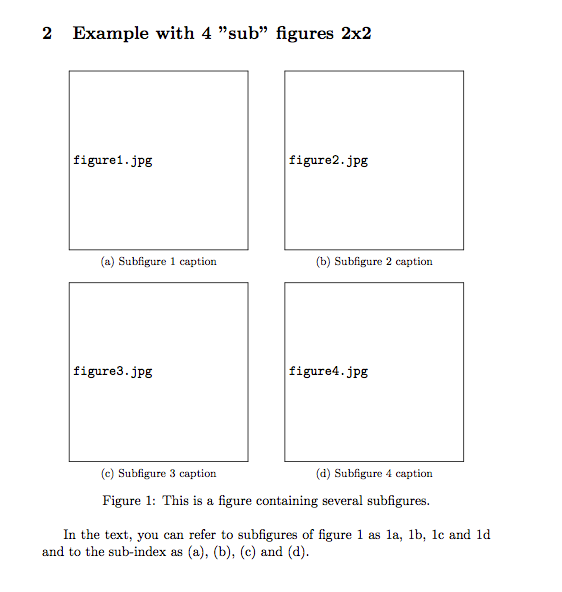 Latex improper figure label