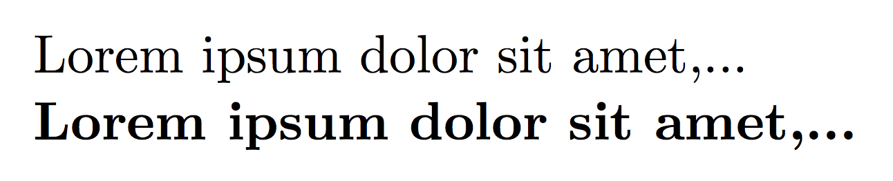 Changing Font Styles In LaTeX – Texblog